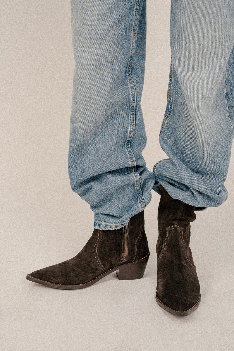 No 710 botin texano moro