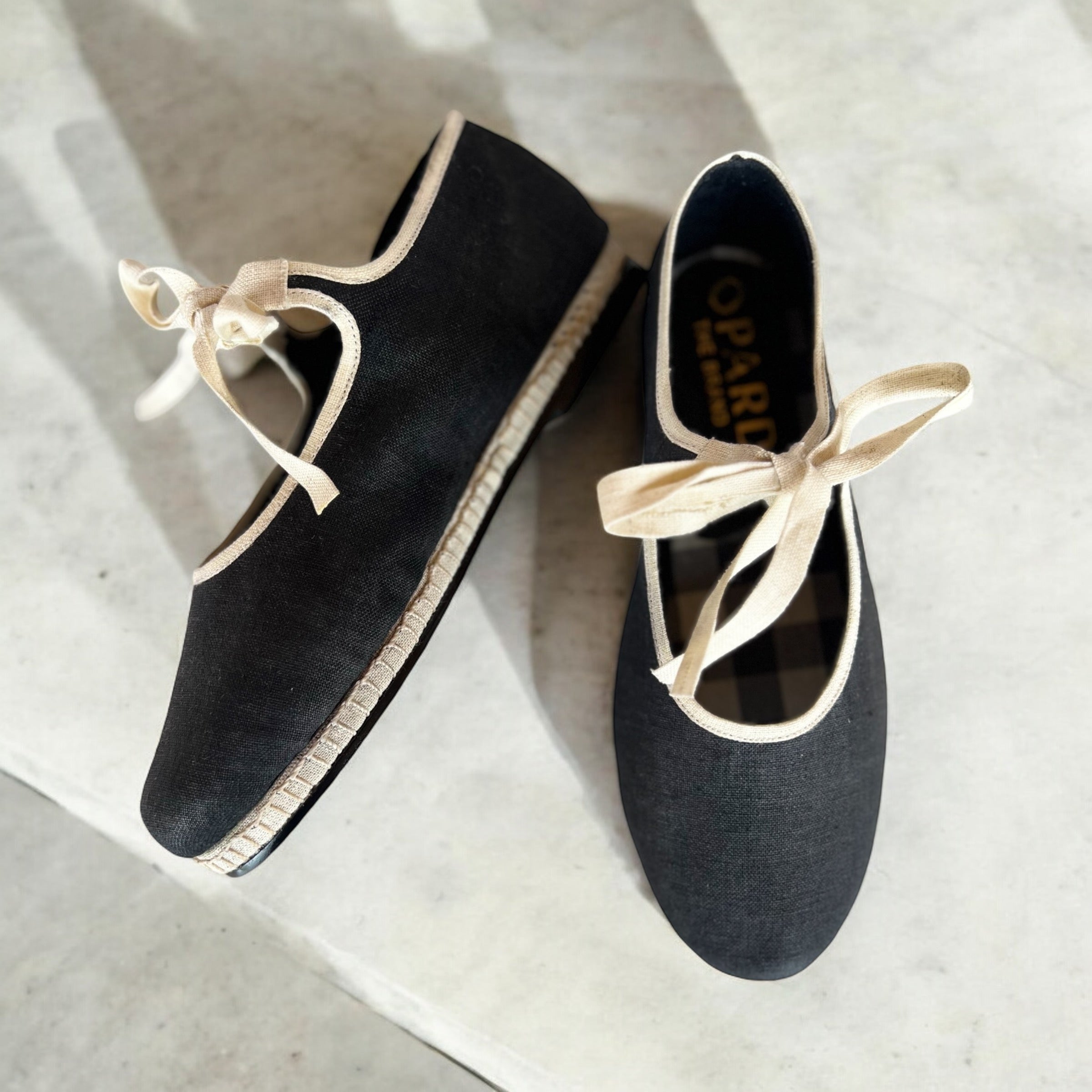 800 Mary Jane lino negro