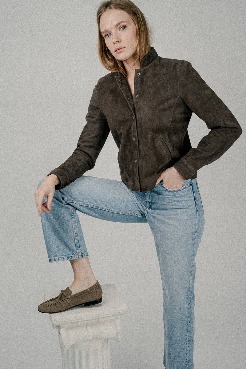 530 mocasin naútico taupe